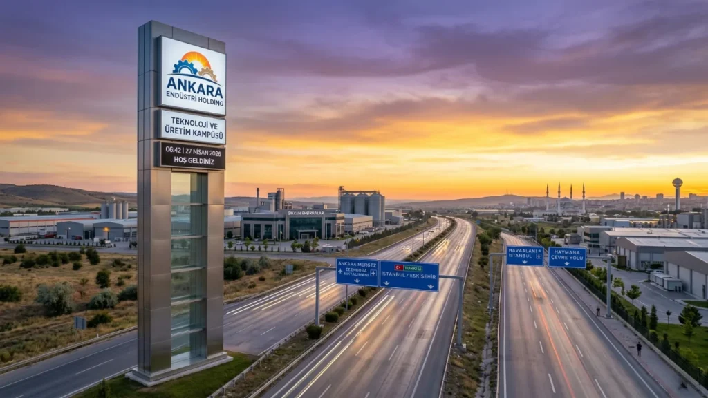 Ankara Otoyollarında Markanızın İmzası: Dev Totem Tabelalar