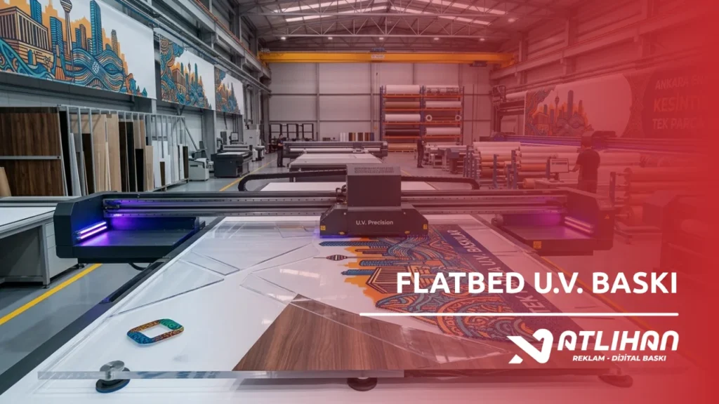 Flatbed U.V. Baskı